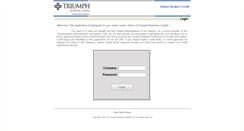Desktop Screenshot of onlinebrokercredit.com